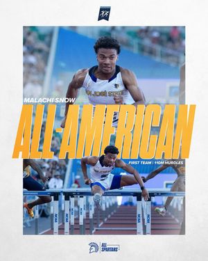 Image post by @sanjosestatetrackandfield on Instagram