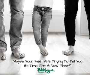 Image post by @BlakleysFlooring on Facebook