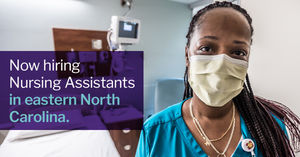 Image post by @ECUHealthNC on Facebook