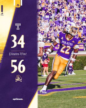 Image post by @ECUPiratesFB on Twitter
