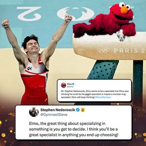 Image post by @nbcolympics on Instagram