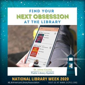 Image post by @stjohnscountylibrary on Instagram