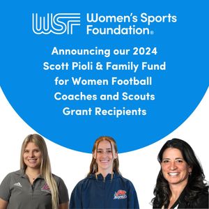Image post by @womenssportsfoundation on Instagram