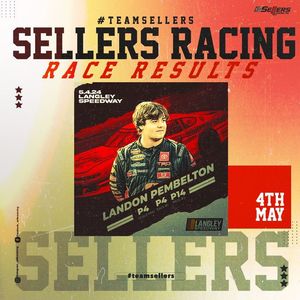 Image post by @SellersRacing on Facebook