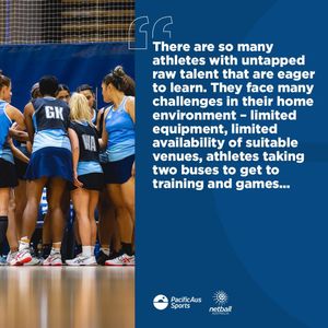 Image post by @netballaust on Instagram