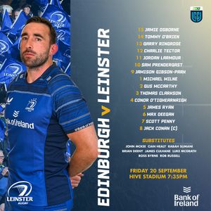 Image post by @leinsterrugby on Instagram