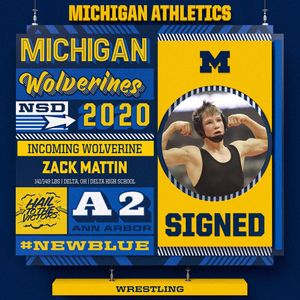 Image post by @umichwrestling on Instagram