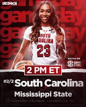 Image post by @GamecockWBB on Twitter