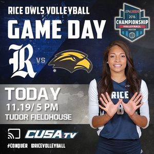Image post by @ricevolleyball on Instagram