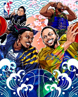 Image post by @nbajpn on Instagram