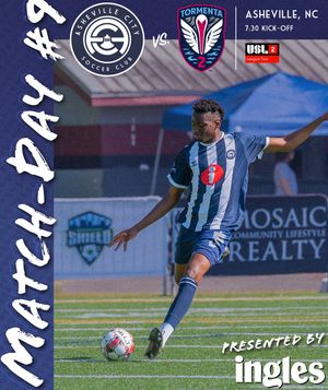 Image post by @ashevillecitysc on Instagram