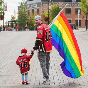 Image post by @nhlflames on Instagram