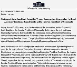Image post by @realdonaldtrump on Instagram