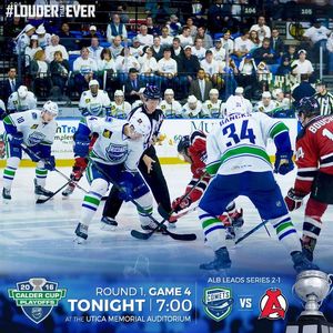 Image post by @UticaComets on Facebook