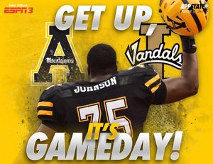 Image post by @appstate_fb on Instagram