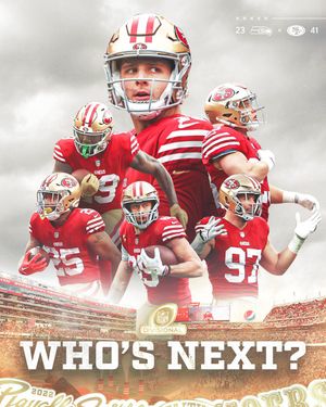 Image post by @49ers on Twitter