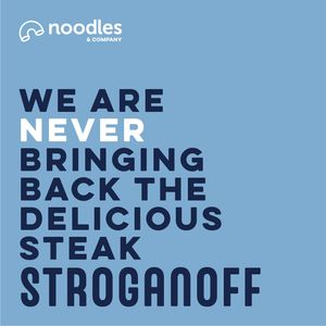 Image post by @noodlescompany on Instagram