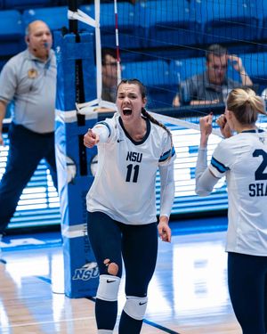 Image post by @nsu_vball on Instagram