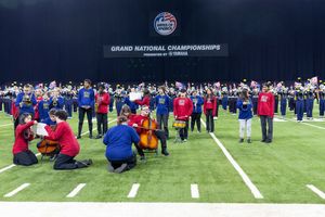 Image post by @umichband on Facebook