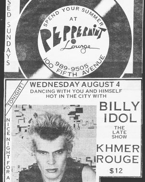 Image post by @billyidol on Instagram