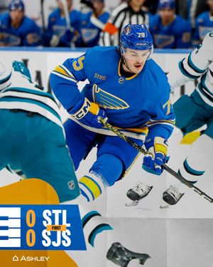 Image post by @StLouisBlues on Twitter