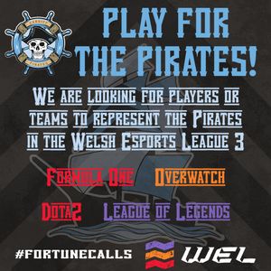 Image post by @piratesesportsgg on Instagram