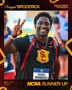 Image post by @usc_track_field on Instagram