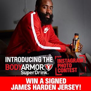 Image post by @drinkbodyarmor on Instagram
