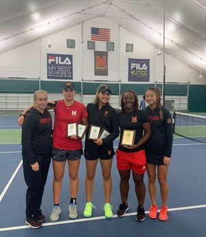 Image post by @TerpsWTennis on Facebook