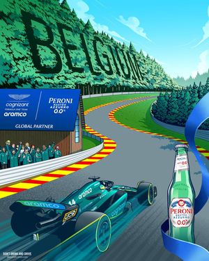 Image post by @astonmartinf1 on Instagram