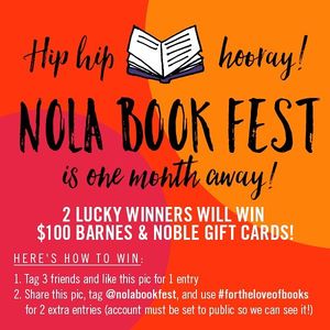 Image post by @nolabookfest on Instagram