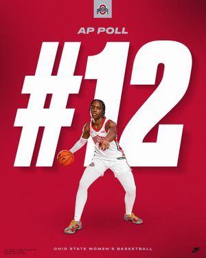 Image post by @OhioStateWBB on Twitter