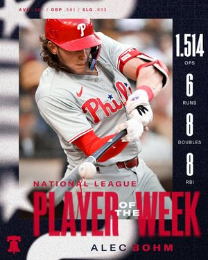 Image post by @Phillies on Twitter