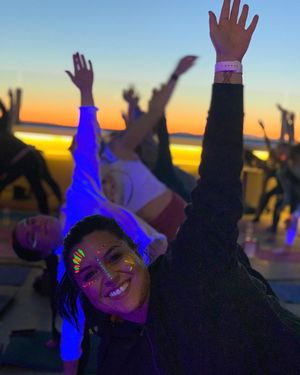 Image post by @yogapartylive on Instagram