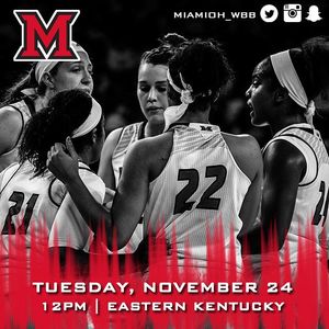 Image post by @miamioh_wbb on Instagram