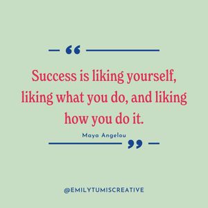 Image post by @emilytumiscreative on Instagram