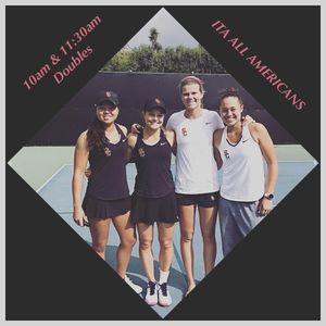 Image post by @uscwomenstennis on Instagram