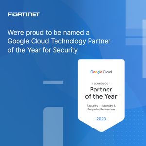 Image post by @fortinet on Instagram