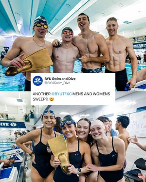 Image post by @byuswimdive on Instagram