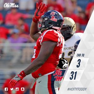 Image post by @olemissfb on Instagram