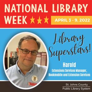 Image post by @stjohnscountylibrary on Instagram