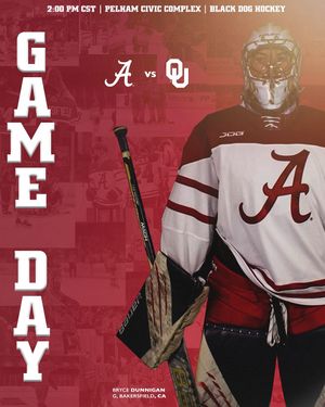 Image post by @alabamahockey on Instagram
