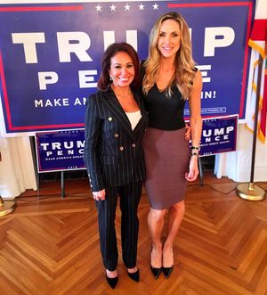 Image post by @laraleatrump on Instagram