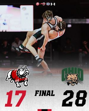 Image post by @gwuwrestling on Instagram