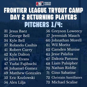 Image post by @frontier_league on Instagram