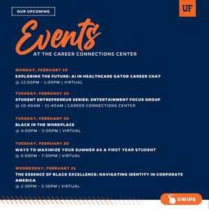 Image post by @ufcareercenter on Instagram