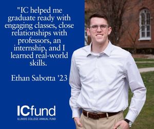 Image post by @IllinoisCollegeAlumni on Facebook