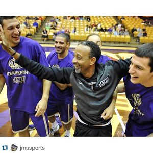 Image post by @jmuwbasketball on Instagram