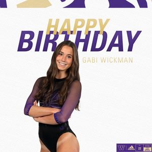Image post by @uwgymnastics on Instagram