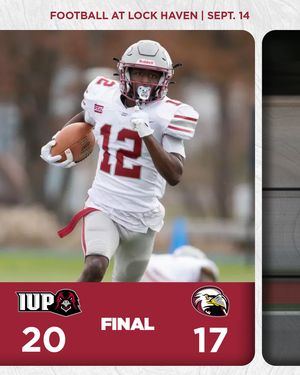 Image post by @iupfootball on Instagram